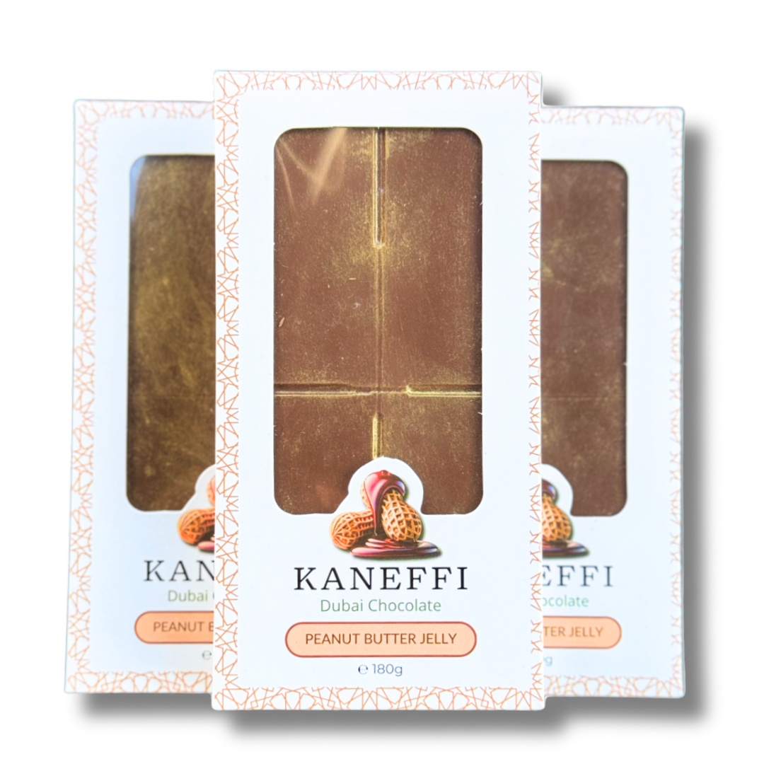 Peanut Butter & Jelly Dubai Chocolate x3 (540g)