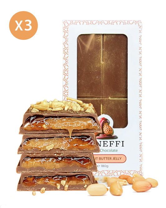 Peanut Butter & Jelly Dubai Chocolate x3 (540g)